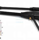 Комплект MG 02 пистолет + струйная трубка, вход гайка M14*1,5